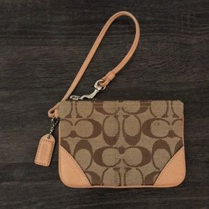 Coach classic wristlet